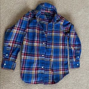 Kids Ralph Lauren Button Down Long Sleeve Shirt